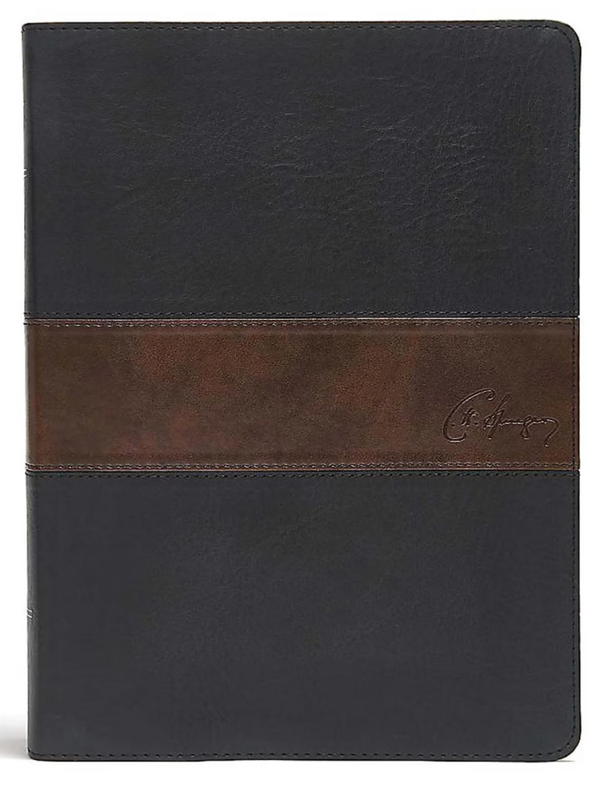 CSB Spurgeon Study Bible BLK/BRN LT