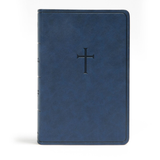 CSB Everyday Study Bible Cross Navy LT
