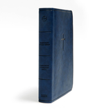 CSB Everyday Study Bible Cross Navy LT